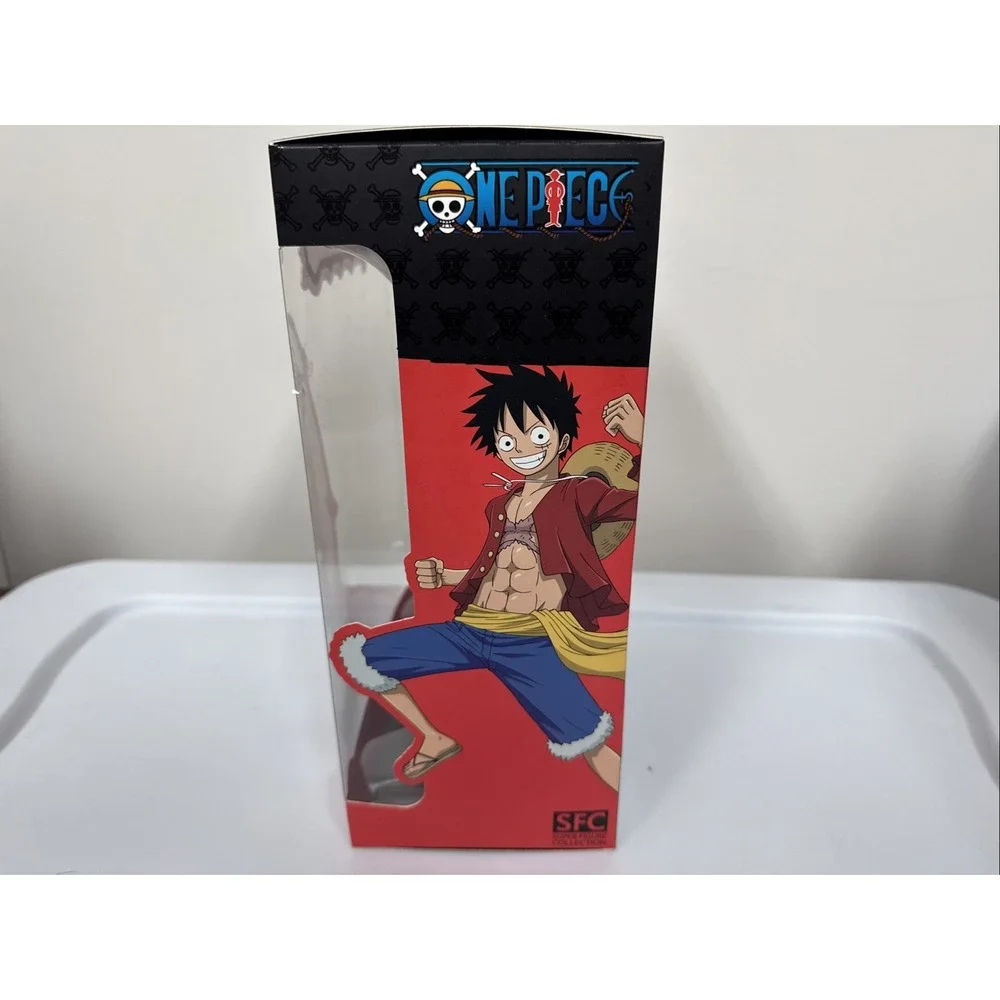 One Piece Monkey D Luffy 08 Straw Hat Anime Figure‎ 6.5